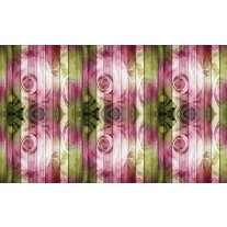 Fotobehang Papier Hout, Bloemen | Roze | 254x184cm