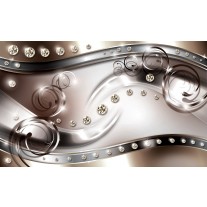 Fotobehang Modern, Design | Zilver | 152,5x104cm