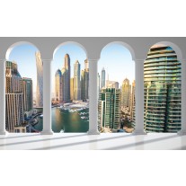 Fotobehang Skyline, Modern | Wit | 152,5x104cm