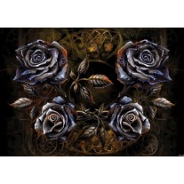 Fotobehang Papier Alchemy Gothic | Grijs | 254x184cm