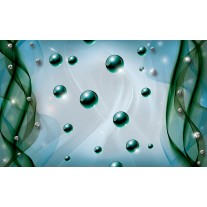Fotobehang Design | Groen, Blauw | 152,5x104cm