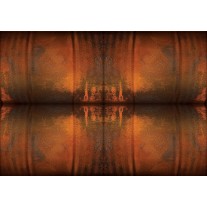 Fotobehang Papier Landelijk | Bruin, Oranje | 368x254cm