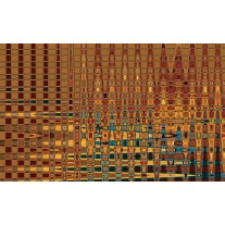 Fotobehang Papier 3D, Modern | Oranje | 254x184cm