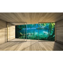Fotobehang Natuur, Modern | Groen | 152,5x104cm