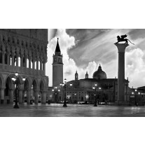 Fotobehang Papier Venetië, Steden | Zwart | 254x184cm