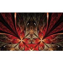 Fotobehang Stenen | Rood | 152,5x104cm