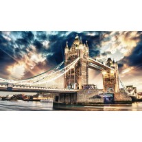 Fotobehang Papier London | Sepia | 368x254cm