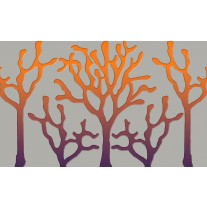 Fotobehang Papier Abstract | Oranje | 254x184cm