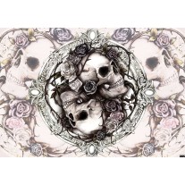 Fotobehang Alchemy Gothic | Crème | 152,5x104cm