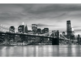 Fotobehang Vlies | New York | Zwart, Wit | 368x254cm (bxh)