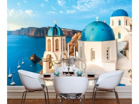 Fotobehang Vlies | Griekenland vakantie  | 368x254cm (bxh)