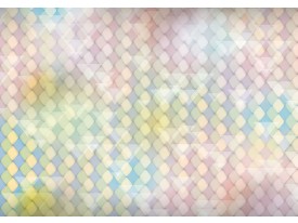 Fotobehang Papier Abstract | Geel, Groen | 254x184cm
