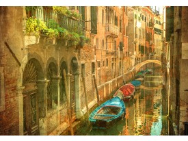 Fotobehang Vlies | Venetië | Bruin | 368x254cm (bxh)