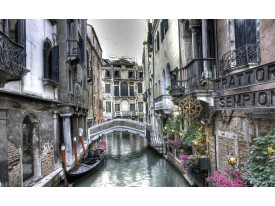 Fotobehang Vlies | Venetië | Grijs | 368x254cm (bxh)
