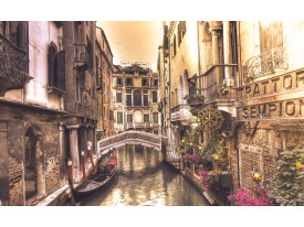 Fotobehang Papier Venetië | Bruin | 254x184cm