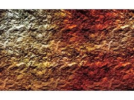 Fotobehang Muur | Oranje | 208x146cm
