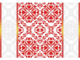 Fotobehang Abstract | Rood, Wit | 416x254