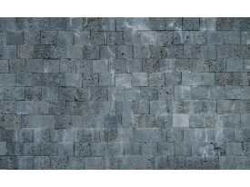 Fotobehang Vlies | Muur, Stenen | Grijs | 368x254cm (bxh)