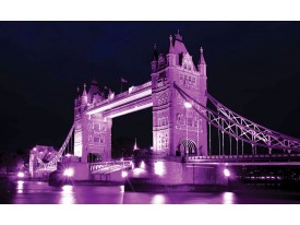 Fotobehang London | Paars | 104x70,5cm
