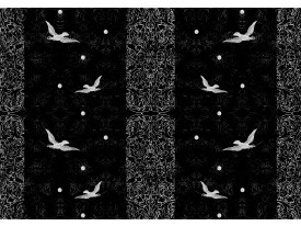 Fotobehang Vlies | Vogels | Zwart | 368x254cm (bxh)