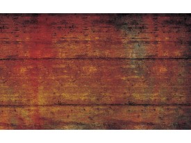 Fotobehang Papier Industrieel | Oranje, Bruin | 254x184cm
