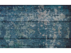 Fotobehang Papier Industrieel | Blauw | 254x184cm