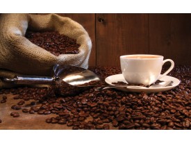 Fotobehang Vlies | Koffie, Keuken | Bruin | 368x254cm (bxh)