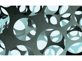 Fotobehang Vlies | Abstract | Groen, Blauw | 368x254cm (bxh)