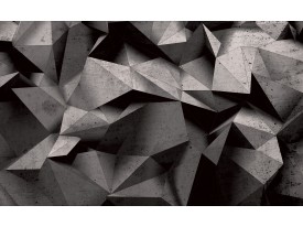 Fotobehang Papier 3D, Modern | Grijs | 254x184cm