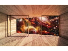 Fotobehang Papier Universum, Modern | Bruin | 254x184cm