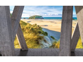 Fotobehang Vlies | Strand, Natuur | Groen | 368x254cm (bxh)