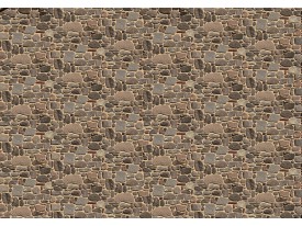 Fotobehang Vlies | Muur, Stenen | Bruin | 368x254cm (bxh)