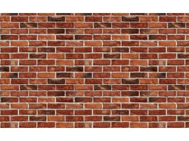 Fotobehang Papier Brick | Rood, Bruin | 254x184cm