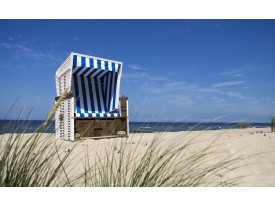 Fotobehang Vlies | Strand | Blauw | 368x254cm (bxh)