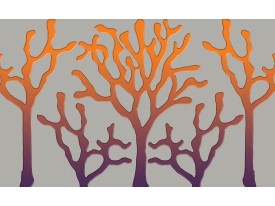 Fotobehang Papier Abstract | Oranje | 254x184cm