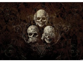 Fotobehang Alchemy Gothic | Bruin | 104x70,5cm