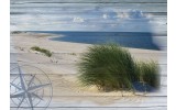 Fotobehang Vlies | Strand | Blauw, Groen | 368x254cm (bxh)