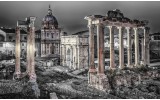 Fotobehang Vlies | Rome, Stad | Grijs | 368x254cm (bxh)