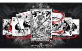 Fotobehang Vlies | Alchemy Gothic | Zwart, Wit | 368x254cm (bxh)
