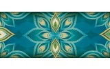 Fotobehang Abstract | Groen, Blauw | 250x104cm