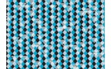 Fotobehang Vlies | Abstract | Blauw, Grijs | 368x254cm (bxh)