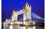 Fotobehang London | Blauw | 104x70,5cm