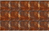 Fotobehang Metaallook | Bruin | 208x146cm