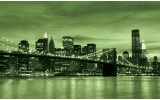 Fotobehang New York | Groen | 208x146cm