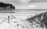 Fotobehang Strand, Zee | Grijs | 152,5x104cm