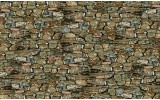 Fotobehang Stenen, Muur | Groen | 104x70,5cm
