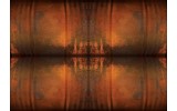 Fotobehang Papier Landelijk | Bruin, Oranje | 254x184cm