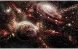 Fotobehang Planeten | Rood, Bruin | 208x146cm