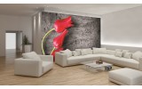 Fotobehang Bloemen, Tulp | Rood | 104x70,5cm