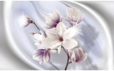 Fotobehang Vlies | Bloemen, Magnolia | Paars | 368x254cm (bxh)
